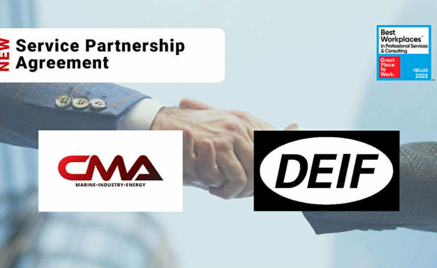 CMA D. ARGOUDELIS & CO S.A. Becomes Official Service Partner of DEIF